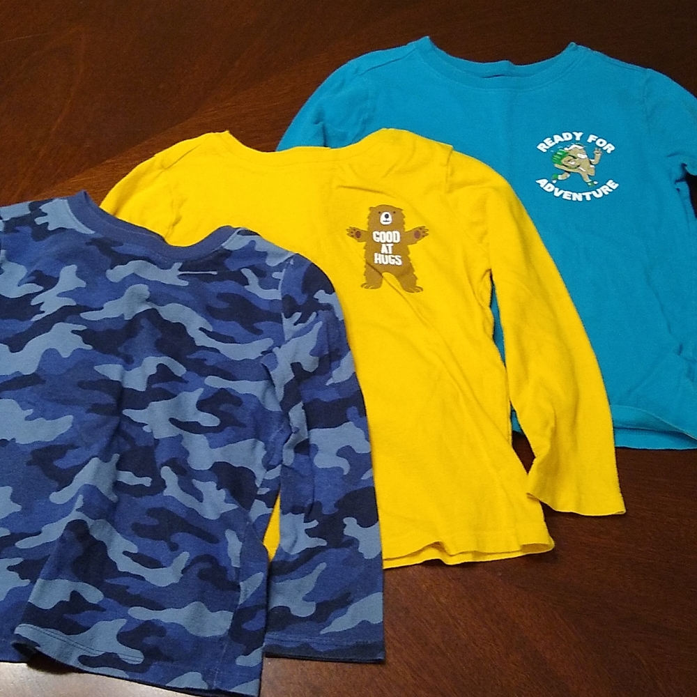 5T Long-sleeved T-shirt Bundle